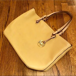 FINAL MOVING SALE Michael Kors Leather Tote Bag